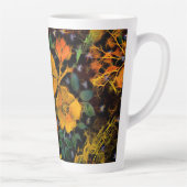 bloemenvonken latte mok (Rechts)