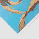 Bloemenvrouw Decoupage Tissuepapier (Detail)