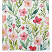 Bloemenweide Douchegordijn (Voorkant)
