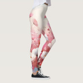 Bloemenweide esthetische leggings (Rechts)