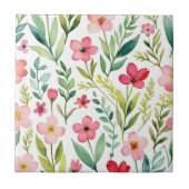 Bloemenweide Tegeltje (Voorkant)