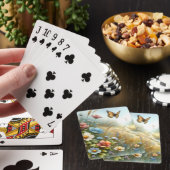 Bloemenweide Vlindertuin Pokerkaarten (Insitu)