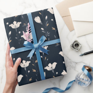 bloemenweide, waterverf boho wilde bloemen,pre cadeaupapier