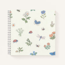 Bloemenweidepatroon Botanische tuin Bloemmotief