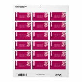 Bloemenwijn Etiket (Full Sheet)