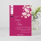 Bloemenwijn Kaart (Staand voorkant)