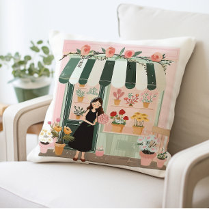 Bloemenwinkel Kussen, Bloemenkunst Kussen