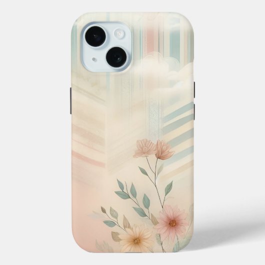 bloemenwolken Case-Mate iPhone case (Achterkant)