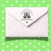 Bloemenzaak-thema voor winkelpui rubberstempel