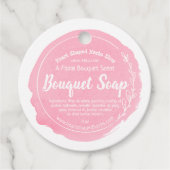 Bloemenzeep Label Handmade Business (Voorkant)