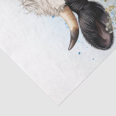 Bloemenzuivelfabriek Koe Holstein Friesian Waterve Tissuepapier (Detail)