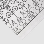  bloemephemera ontkoppelingspatroon tissuepapier (Detail)