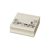  bloemetjes Rubber Stamp Rubberstempel (Stempel)
