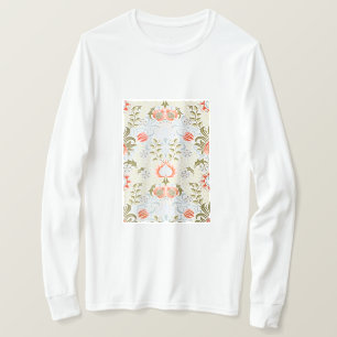 bloemetjesbehang van William Morris (1879) T-shirt