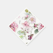 bloemetjesservet servet (Hoek)