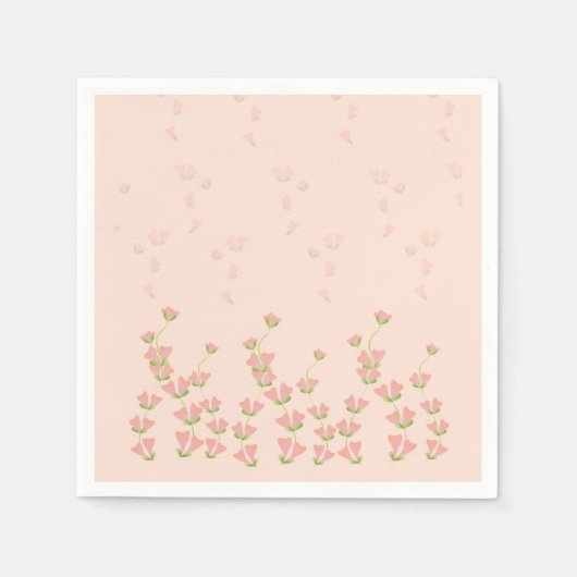 Bloemfantasieën Servet (Voorkant)