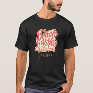 Bloemflesjes en tarnenlinnen Zanzibar T-shirt