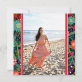  bloemfoto Uniek Afstuderen  Kaart (Achterkant)