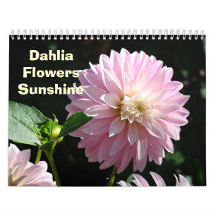 Bloemfotografie Kalender DAHLIA Bloemen Bloemstuk