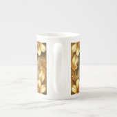 Bloemframe met eigen naam porselein kop (Achterkant)