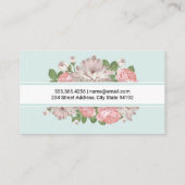 Bloemframe Visitekaartje (Achterkant)