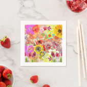 Bloemgalore party bruid lunch Papier servet (Insitu)