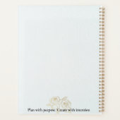 bloemgroen planner (Achterkant)