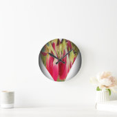 Bloemhart Kunstprint Ronde Klok (Huis)