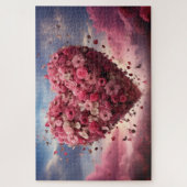 Bloemhart & Vlinder Legpuzzel (Verticaal)