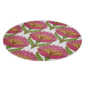 Bloemhelderheid: rood wit . snijplank (Hoek)