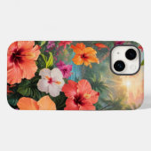 Bloemhibiscus Case-Mate iPhone Case (Achterkant (horizontaal))