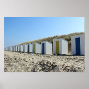 Bloemhuts, Cadzand-Bad, Nederland Poster