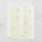 Bloemig fotolijst uitnodiging (Achterkant)