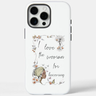 Bloemig geschenk voor vrouwen die zichzelf liefheb iPhone 16 pro max hoesje