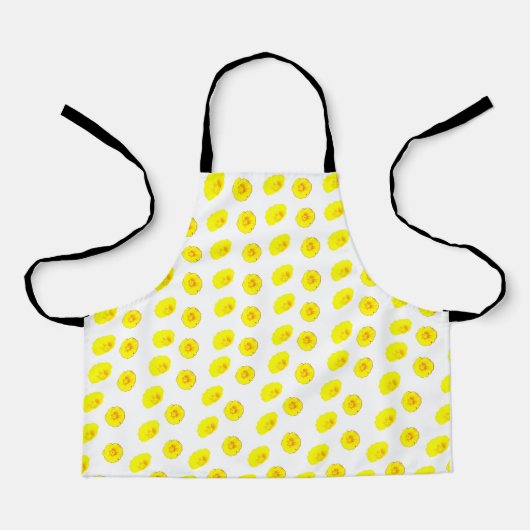 Bloemig klein Schort (all over print) (Voorkant)