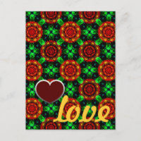 Bloemig modern boho elegant abstract patroon #504