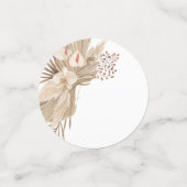 Bloemig Pampagras Trouwtafel Decor Confetti (Kleine voorkant)