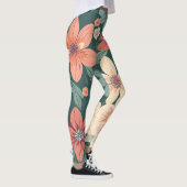 Bloemig patroon legging (Rechts)