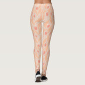 Bloemig patroon leggings (Achterkant)