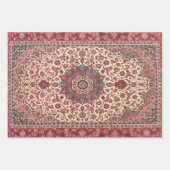 bloemig Perzisch tapijtpatroon Inpakpapier Vel (Voorkant)