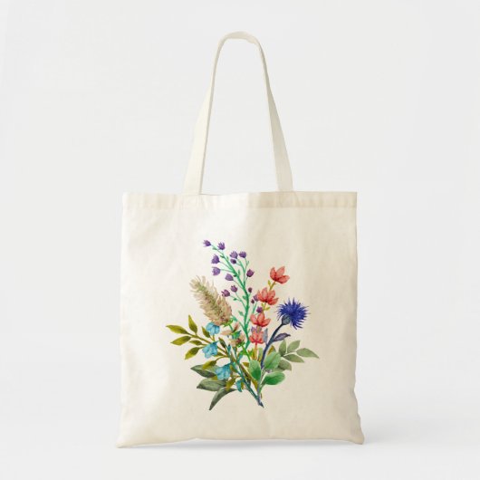 Bloemig Tote Bag (Voorkant)