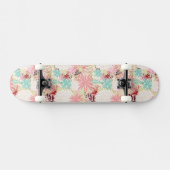 Bloemige achtergrond 4 skateboard (Horizontaal)