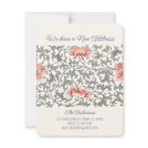 Bloemige Aziatische William Morris stijl CC1289 Ve