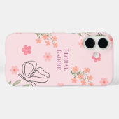 Bloemige Baddie Case-Mate iPhone Case (Achterkant (horizontaal))
