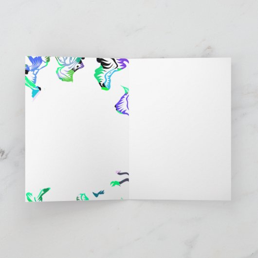 Bloemige Blauwe Witte Boho Zomer Lente Bruiloft (Binnen)