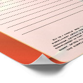 Bloemige Bruidsmeisjes Bruiloftsfeest Ijsbreker 💕 Poster (Hoek)