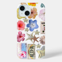 Bloemige cute en mooie telefoonhoes
