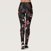 Bloemige leggings (Achterkant)