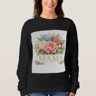 Bloemige Mama T-shirt