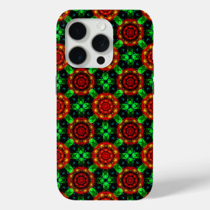 Bloemige Moderne Boho Elegante Abstracte Patroon # iPhone 15 Pro Case